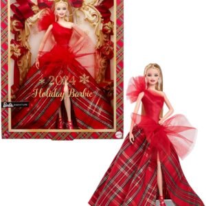Barbie Signature Doll 2024 Holiday Blonde Fashion Doll Wearing Gown.jpg