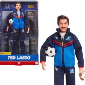 Barbie Signature Fashion Doll Ted Lasso Wearing Blue Tracksuit with.jpg