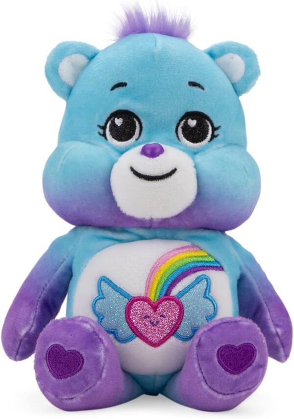 Care Bears Basic Bean Plush Glitter Dream Bright Bear.jpg