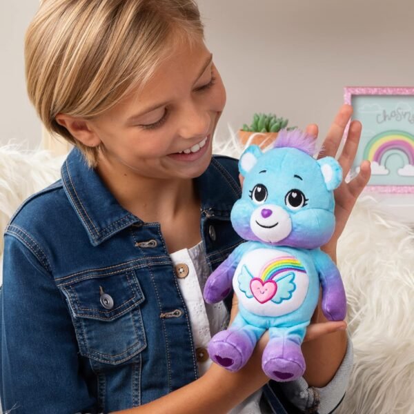 Care Bears Basic Bean Plush Glitter Dream Bright Bear Small.jpg