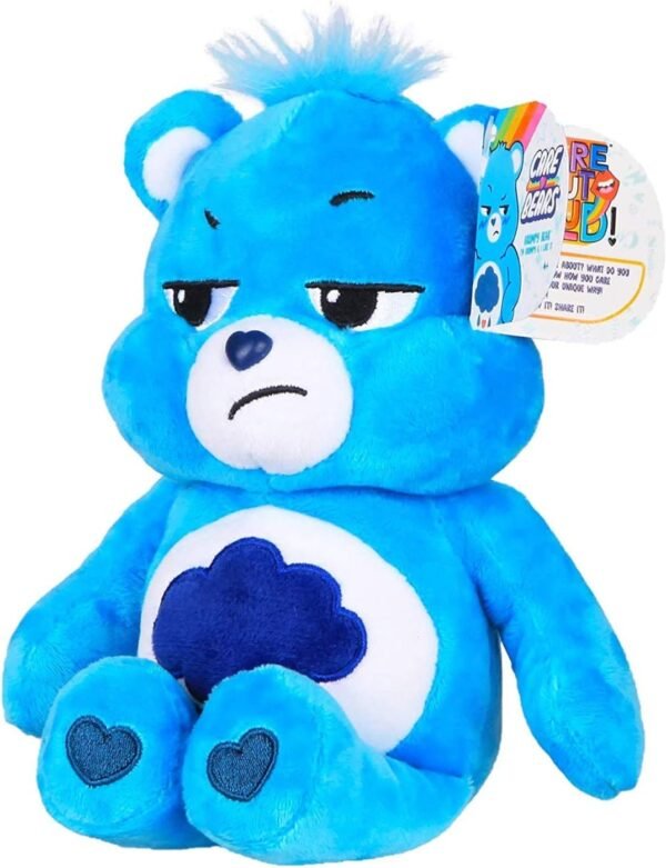 Care Bears Grumpy Bear Bean Plush 9 inches Blue.jpg