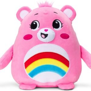 Care Bears Squishy 10 Plush Cheer Bear Pink Soft.jpg