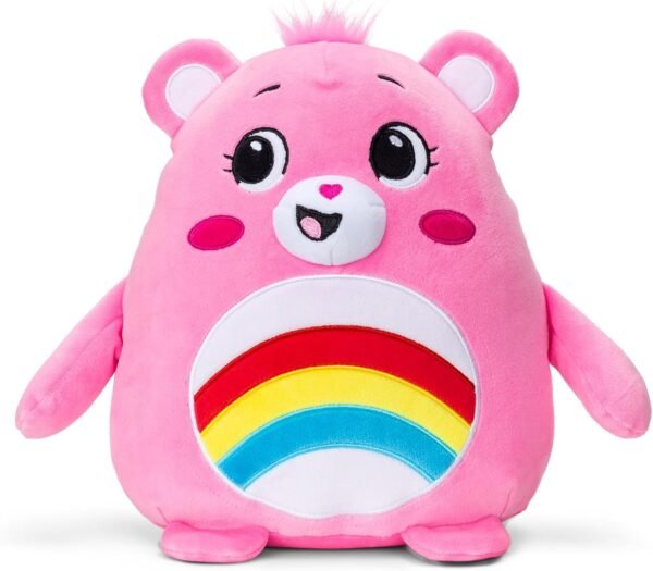 Care Bears Squishy 10 Plush Cheer Bear Pink Soft.jpg