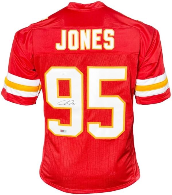 Chris Jones Autographed Football Jersey Hand Signed with James.jpg
