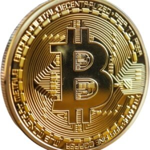 Collectors Edition Bitcoin Coin Commemorative Cryptocurrency Collectible in Protective.jpg