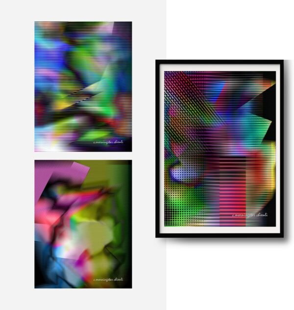 Cosmostarart Cybernetic Sensations by C Morningstar Exclusive Modern Abstract.jpg