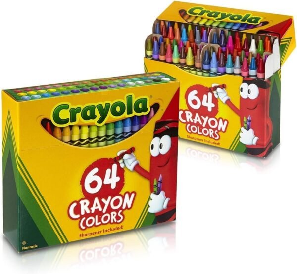 Crayola 760488360385 64 Ct Crayons Pack of 2.jpg