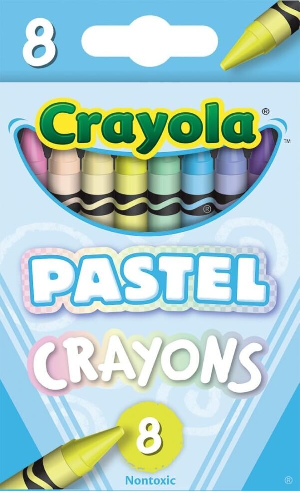 Crayola Pastel Crayons 8ct Specialty Crayons for Kids Art Supplies Pair with Coloring Books Gift for Kids Ages 3 4 5.jpg