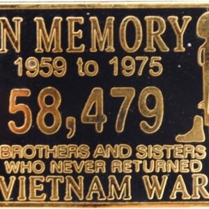 EE Inc Vietnam In Memory Pin Military Collectibles for Men.jpg