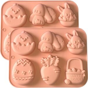 Easter Chocolate Molds Silicone Bunny Egg Gummy Candy Molds Silicone.jpg