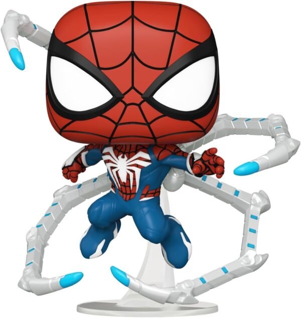 Funko POP Games Spider Man 2 Peter Parker Suit Spider Man Collectable Vinyl Figure Gift Idea Official Merchandise for Kids Adults Video Games Fans Model Figure for Collectors.jpg