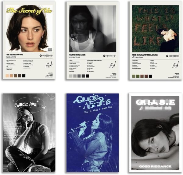 Gracie Poster Album Cover Limited Edition Set of 6 Unframed.jpg