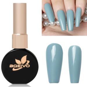 Gray Light Blue Gel Nail Polish 12 ml Chic dopamine.jpg