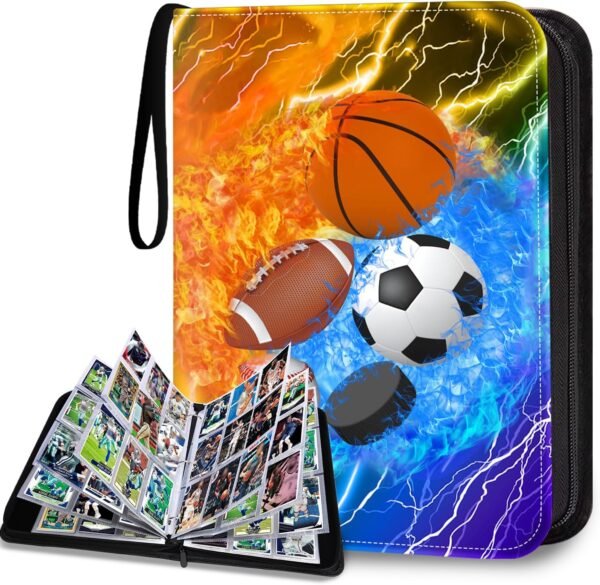 HESTECH Sports Card Binder 9 Pocket with 50 Removable Sleeves.jpg