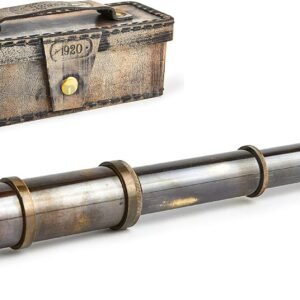 Handcrafted Telescope in Box Functional Vintage Replica Brass.jpg