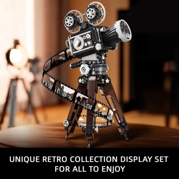 Ideas Retro Camera Building Set for Adults Collectible Movie Camera Toy for Play and DisplaySTEM Christmas Birthday Gift for Kids Girls Boys 8 14 655 PCS.jpg