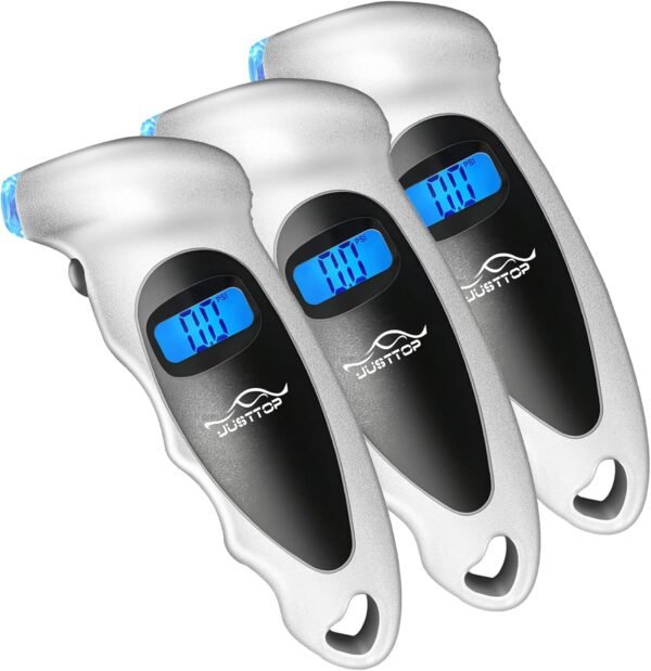 JUSTTOP 3 Pack Digital Tire Pressure Gauge 150PSI 4 Setting.jpg