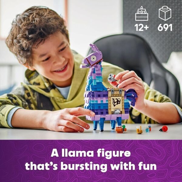 LEGO Fortnite Supply Llama Building Set Kids Toy for Gamers Ages 12 Display Model Collectible Fortnite Toy Gift for Boys Girls 77071.jpg