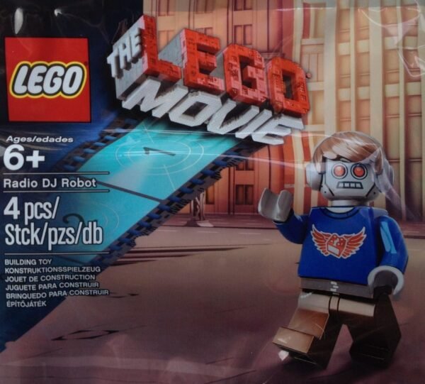 LEGO Movie Exclusive Limited Edition Minifigure Radio DJ Robot 5002203.jpg