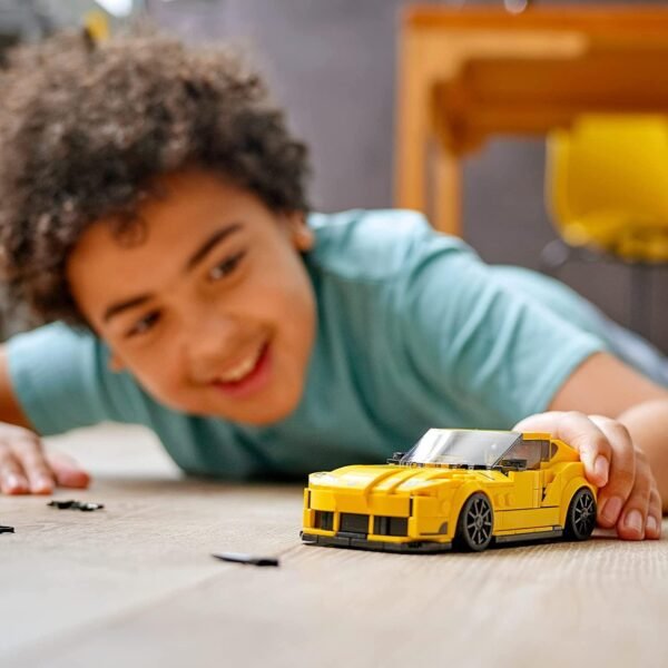 LEGO Speed Champions Toyota GR Supra 76901 Collectible Sports Car Toy Building Set with Racing Driver Minifigure.jpg