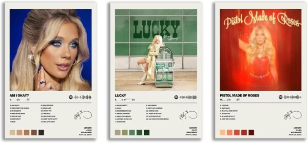 MISTRARA Megan Poster Moroney Album Cover Limited Edition Posters Set.jpg