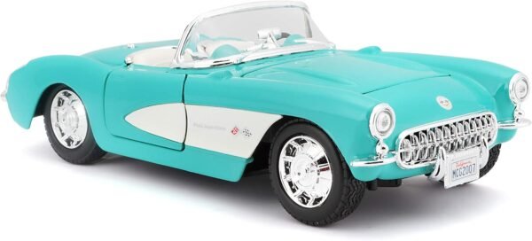 Maisto 124 Special Edition 1957 Chevrolet Corvette Turquoise.jpg