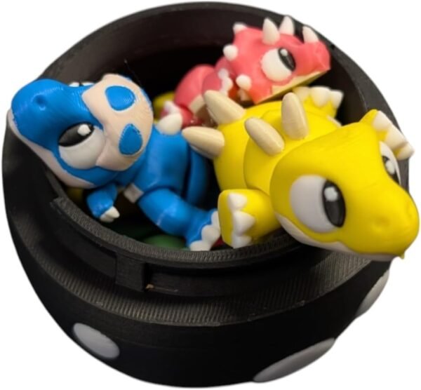 Mystery Mini Dinosaur Blind Box Egg 5 Pack 3D Printed Collectible Figurines Articulated Dino Toys for Desk Fidget Toys for Adults Stress Relief for Anxiety ADHD.jpg