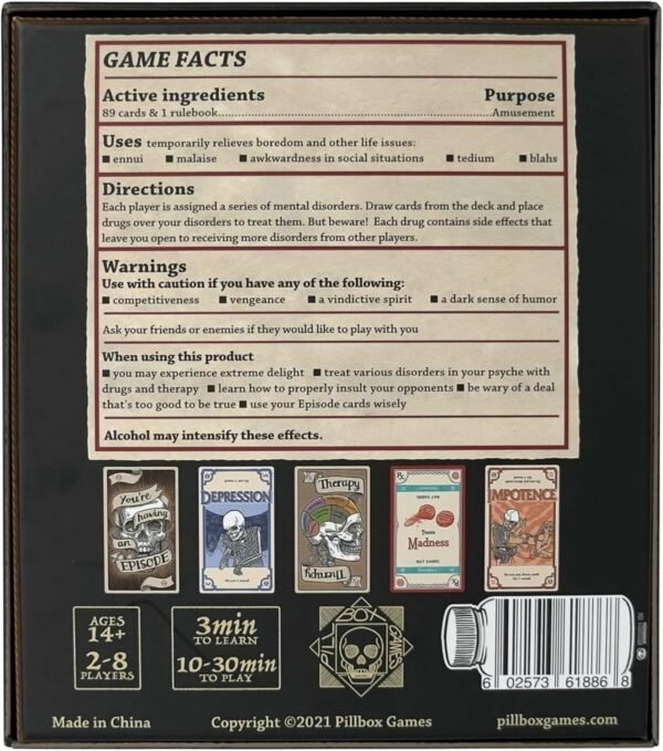 Pillbox Games Side Effects Unleash The Fun Chaos Using Therapy Medication in This Hit Card Game for 2 to 8 Players.jpg