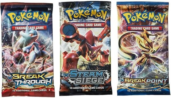 Pokemon Cards 3 Booster Packs Random packs.jpg