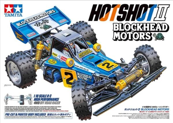 TAMIYA 110 RC Hotshot II Blockhead Motors TAM58710A Cars Elec Kit 110 Off Road.jpg