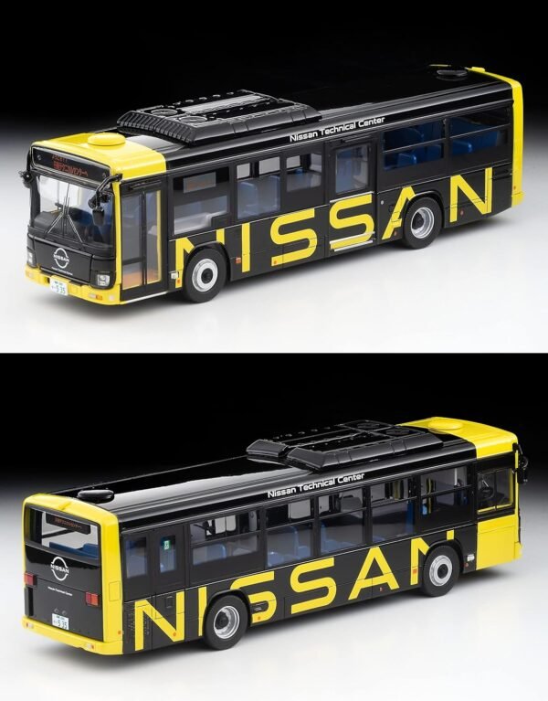 TOMYTEC Tomica Limited Vintage Neo 164 LV N245e Isuzu Erga Nissan Shuttle Bus Ikazuchi YellowBlack Finished Product.jpg