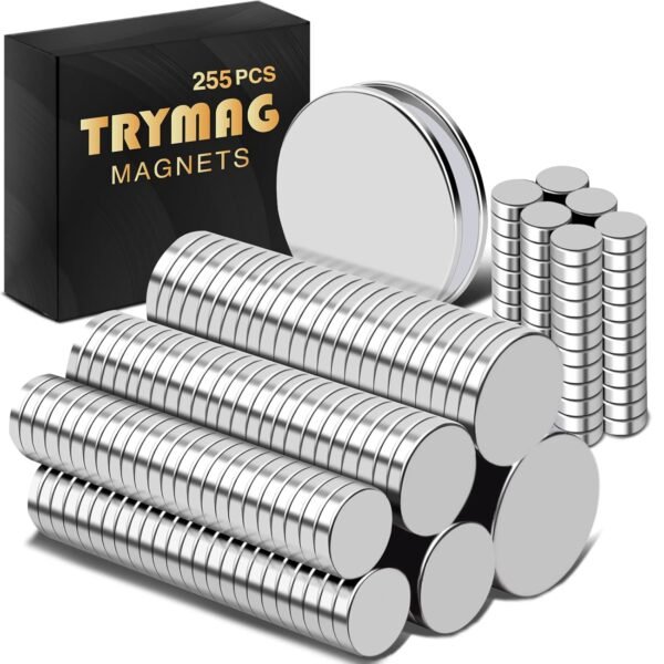 TRYMAG Small Strong 6 Different Sizes 255Pcs Rare Earth Magnets.jpg