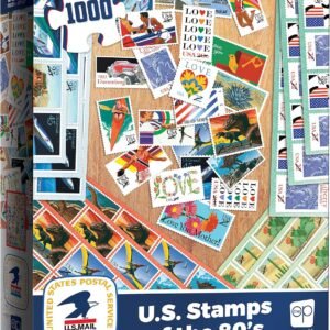 USPS US Stamps of The 80s 1000 Piece Jigsaw Puzzle.jpg