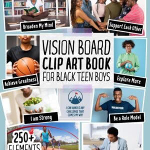 Vision Board Clip Art Book for Black Teen Boys 250.jpg