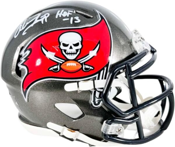 Warren Sapp Autographed Tampa Bay Buccaneers Football Mini Helmet.jpg