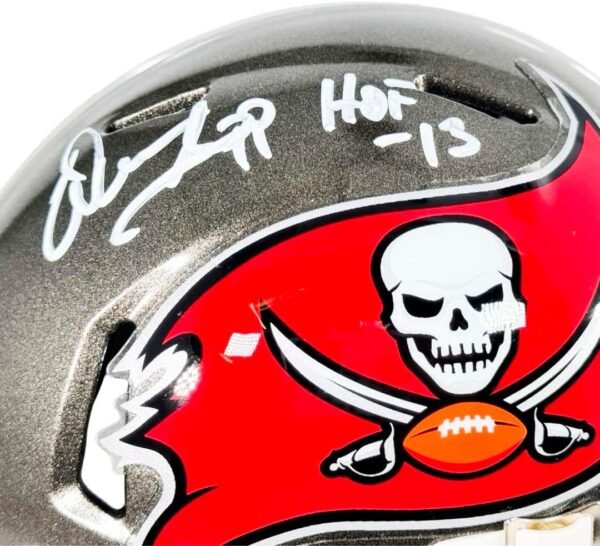 Warren Sapp Autographed Tampa Bay Buccaneers Football Mini Helmet Hand Signed Beckett Grading Services Authenticated.jpg