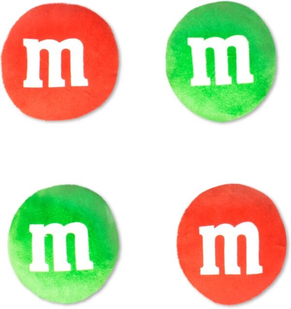 iscream MMs Holiday Package 14 x 8.5 Pillow Set with Red Green Mini MMs Candy Pillows.jpg