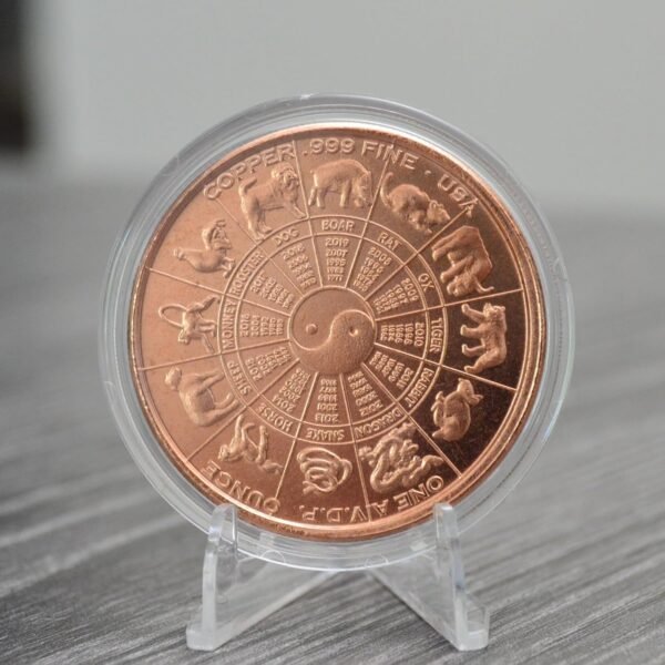 1751383453 Aries Ram Token 1 oz Pure Copper Challenge Coin in Capsule Astrology Zodiac Gift Ideal for The Adventurous COA by Heavenly Metals.jpg