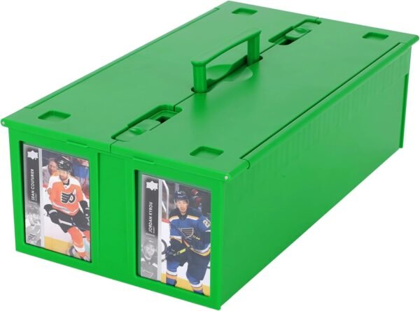 1751455457 BCW Collectible Card Bin Green Holds up to 1600 Cards Plastic Storage Box for Pokemon MTG Sports Cards 6 Pack.jpg