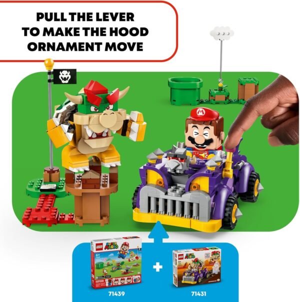 1751552655 LEGO Super Mario Bowsers Muscle Car Expansion Set Collectible Bowser Toy for Kids Gift for Boys Girls and Gamers Ages 8 and Up 71431.jpg