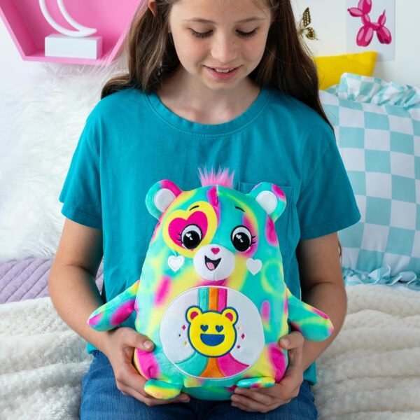 1751880253 Care Bears Squishy 10 Plush Good Vibes Bear Soft Huggable Squishy Material – Good for Girls and Boys Employees Collectors Ages 4.jpg