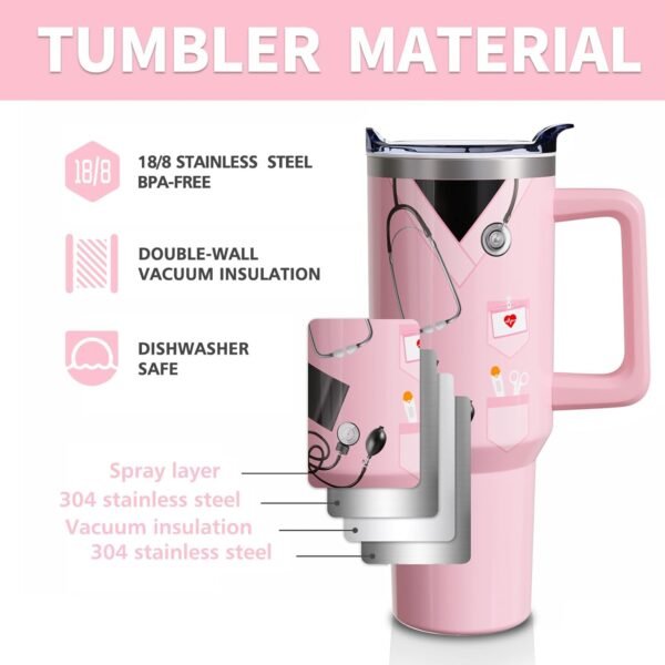 1752024253 Nurse Cup Gifts for Women Girls 40 Oz Tumbler with Handle and Straw Nursing Practitioner Appreciation Graduation Nurse Week Insulated Stainless Steel Water Bottle 1PC.jpg