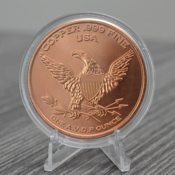 1752121452 Dont Tread On Me Give Me Liberty Or Give Me Death Gadsden Snake 1 oz Pure .999 Copper Round Collectible Challenge Coin in Capsule.jpg