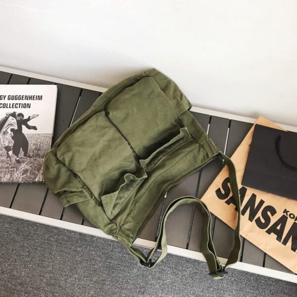 1752225855 GAXOS Aesthetic Cute Messenger Bag for School Vintage Black Canvas Crossbody for Women Shoulder Laptop Bag.jpg