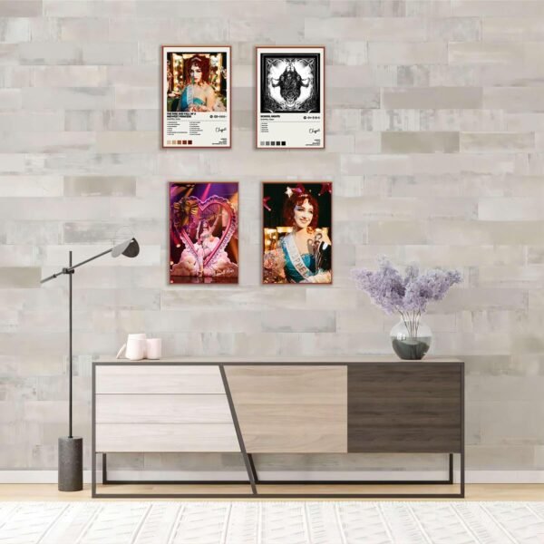 1752326650 MISTRARA Chappell Poster Roan Album Cover Limited Edition Posters Set of 4 Unframed 8inch X 12inch20 X 30cm Room Aesthetic Scannable Song Code Music Posters.jpg