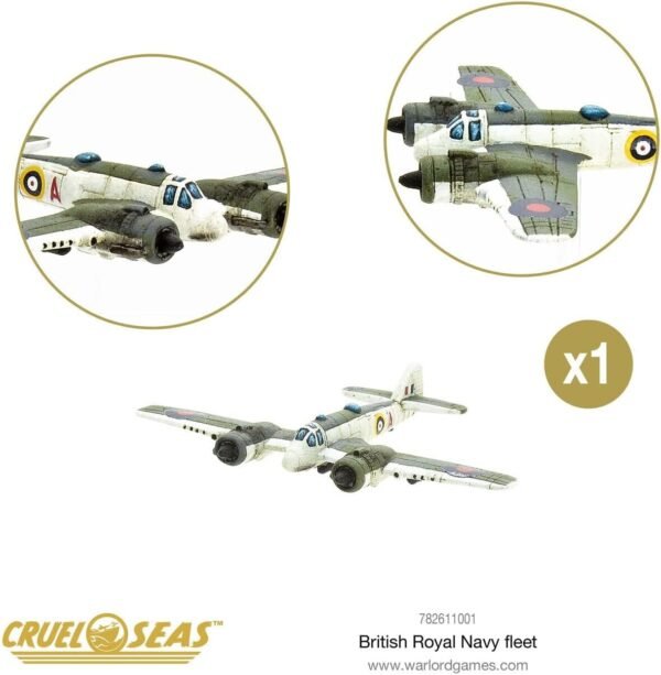 1752351853 Cruel Seas Warlord British Royal Fleet 1300 WWII Naval Military Wargaming Plastic Model Kit 782611001.jpg