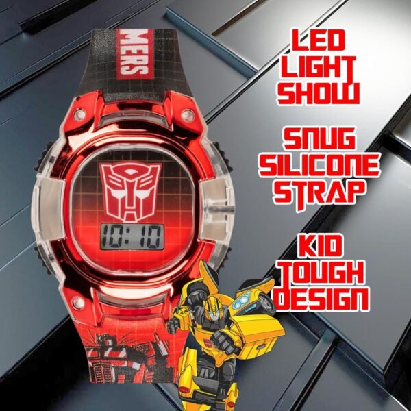 1752729854 Transformers Kids Watch – LCD Display Metallic Bezel Adjustable Comfortable Strap Collectible Tin – Perfect for Boys and Girls.jpg