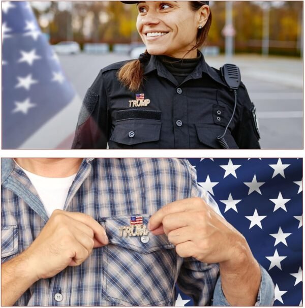 1752809058 Trump Pin with USA Flag Crystal Trump Lapel Brooch Memorabilia Gift for 2024 United States Presidential Election white red blue.jpg