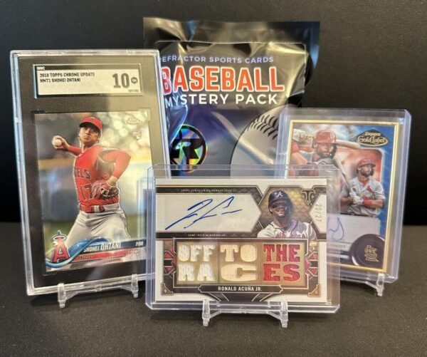 1752855853 Baseball Mystery Hot Pack 20 Cards 1 Graded CardAUTO 14 RCS 5 Parallels.jpg