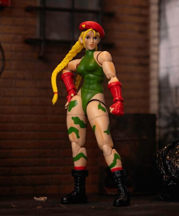 1753021451 Jada Toys – Street Fighter II Cammy Action Figure 112 Scale Collectible Includes Interchangeable Heads Hands and Accessories Ages 13 Classic Video Game Nostalgia.jpg
